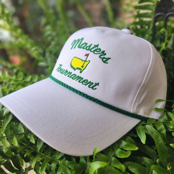 NWT MASTERS tournament 2025 exclusive White Rope HAT - Picture 1 of 4